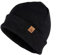 Jumping Bird Mütze Unisex Hochhäderich • Outdoor Beanie • Passend für jeden Kopf und leicht abwaschbar • Strickmütze aus Wolle Grau