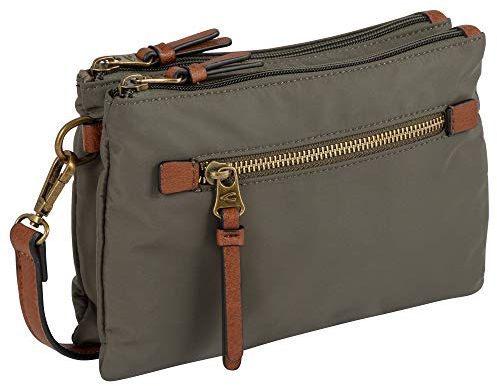 camel active Bari Damen Umhängetasche Crossbody Bag Klein Grün