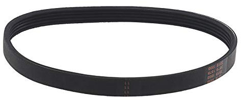 YINETTECH Tondeuse à Gazon 5PJ 513787200 Courroie de Distribution d'entraînement en Boucle Fermée Synchrone Caoutchouc 12mm Compatible pour Flymo Turbo Lite 350400