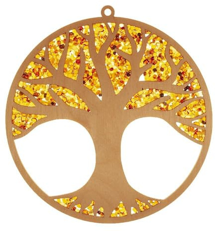 Bernstein Suncatcher Baum des Lebens