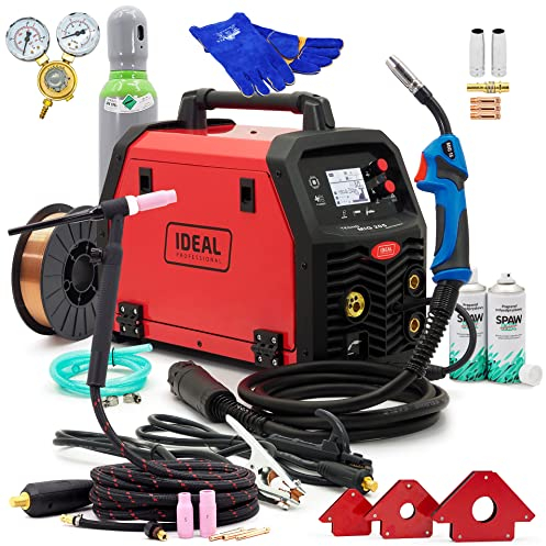 Ideal™ Tecno MIG 205 MIG/MAG WIG Poste à souder inverter 3 en 1 200 A Synergie