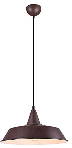 etc-shop Hängelampe Pendelleuchte Deckenlampe Wohnzimmer Hängeleuchte Rost Vintage Optik, Metall, 1x E27, DxH 35x150 cm