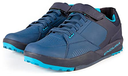 Endura MT500 Burner Flat Mens MTB Cycling Shoes - Navy EU 44