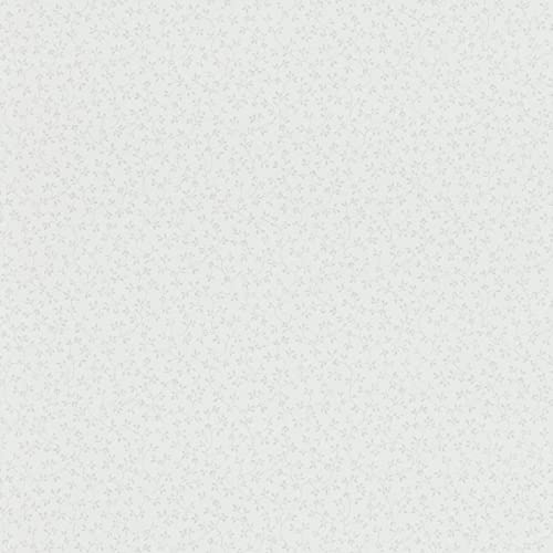 Rasch Tapete 710786 - Vliestapete mit kleinen Blumenranken in blassem Blau aus der Kollektion Sophia - 10,05m x 0,53m (LxB)