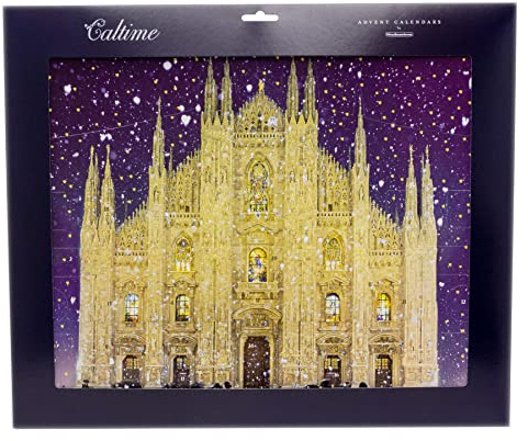 3D Christmas Advent Calendar Milan Cathedral | Fold Out Advent Calendar Traditional Advent Calendar | Picture Advent Calendar Paper Advent Calendar