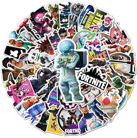 Game Aufkleber 50 Stück für Laptop, Stoßstange, Wasserflaschen, Computer, Telefon, Schutzhelm, perfekt für Teenager, Mädchen, Jungen, Erwachsene