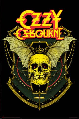 Ozzy Osbourne - Skull - Musik Poster Druck - Größe 61x91,5cm