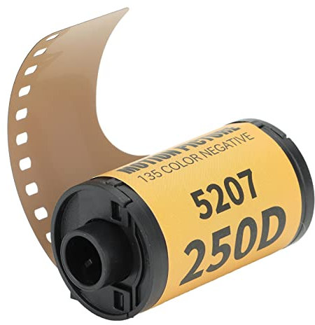 35 Mm Film, Professionelle 200-250 Grad Lichtempfindlichkeit Universal 35 Mm Filmrolle Kamerafilm, Hochauflösender Kontrastreicher Farbfilm Farbdruckfilm für Kamera (8 Blatt)