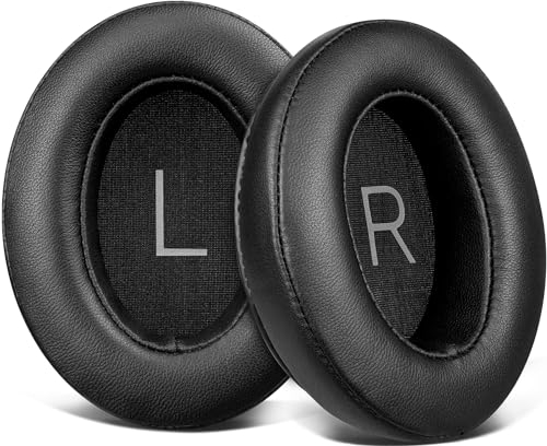 SOULWIT Almohadillas de Piel de Cordero de Repuesto para Sennheiser Momentum 3 Wireless Noise Cancelling Over/Around-Ear Auriculares,Almohadillas con Espuma de Memoria Suave Aislamiento del Ruido