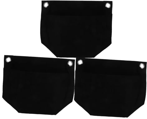 ORFOFE 3St Pflanztaschen aus Filz Blumentöpfe belüftungsgewebe-pflanzgefäß Pflanztöpfe aus Stoff Beutel für den Kartoffelanbau Taschen wachsen Pflanzbeutel Pilzzuchtbeutel Pflanze gefühlt