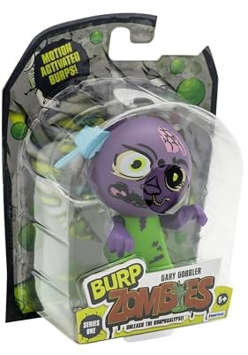 Burp Zombies | Sammelfiguren Scherzartikel Gary Gobbler Serie 1| 10 Witzige, Realistische Rülpser | Geschenke & Lustiges Spielzeug für Kinder ab 5, Wichtel Geschenk Lustig | 8 zum Sammeln