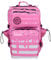 ELITRAINX Elitex Training Rucksack, 45 l, wasserabweisend, für Patch-Bereich, Flugzeugkabine, Fitnessstudio, Computerfach, Oxford 1000D, Pink Glaze