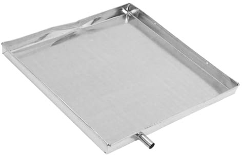 OSALADI Air Conditioner Drip Tray Leakproof Metal Water Collection Pan for Units Design Drainage System for Use Washing Machine Floor