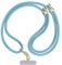 CASETiFY 8mm Rope Cross-body Strap with Card - Baby Blue