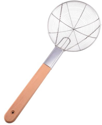 Cooking Oil Filter,Cooking Oil Solidifier,French Fries Colander Strainer Ladle Hot Pot Filter for Sink Wire Mesh Skimmer Sink Filter Over Sink(50x22x12CM)