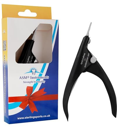 ASM Professional Nail Tip Cutter Cuticle Nail Extensions - Heavy Duty Stainless Steel Nail Clippers for for Acrylic Extensions or False Nails Cuticle Cutter - Ideal Beauty Gifts for Women
