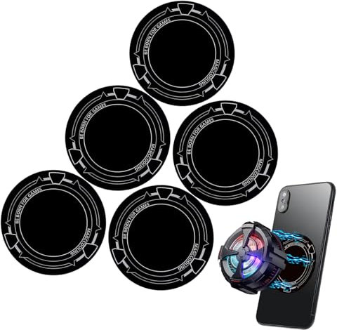 Handy Kühlpad, Metall Handy Kühler, 5 Stück Klebefolie Kühlblech Für Tablets Und Grafikkarten