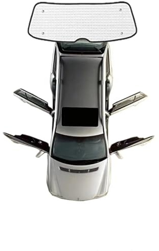 Sonnenschutz Auto Für VW Für Transporter Für Caravelle Für Multivan Für DoubleBack T5 Für SWB 2003~2015 Auto Sonnenschutzfenster Sonnenschutz Deckung(Rear Windshield)