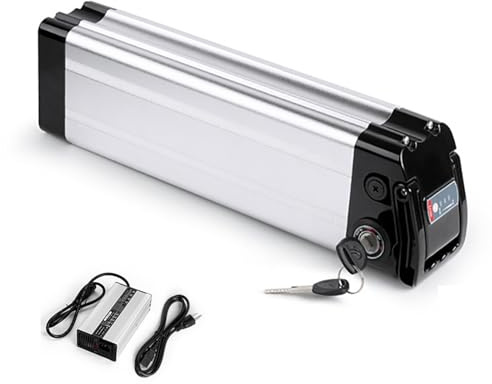 Batterie pour Vélo Électrique 24 V, Batterie 24 V 13 Ah pour Vélo Électrique Pliable, Batterie pour VTT avec Chargeur, Batterie Lithium-ION 24 Volts pour Vélo (24V 25AH),XT60