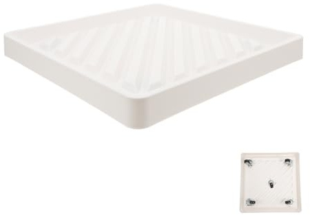 DOITOOL Base Cuadrada con Ruedas para Macetas con Plato de Drenaje Reforzado y Soporte Móvil para Jardineras, Adecuado para Uso Interior y Exterior