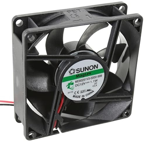 MF80252V2-1000U-A99 SUNON-Lüfter 80x80x25mm 24V= 62,84m³/h 30dBA 2900U/min. +DATENBLATT als QR-Code