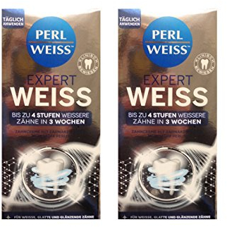 2x Expert ZC Weiss-Zahnweiss, 50 ml Zahnpasta Zahncreme Zahnweiß PERLWEISS