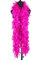 wangruida 1,8 m 90 g Rose Chandelle Feder-Boa Truthahnfedern. für Tanzen Hochzeit Basteln Party Dekoration