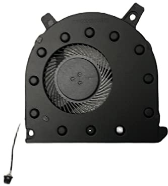 fqparts Laptop CPU-Lüfter Abkühlen Fan für Dell Inspiron 7500 Schwarz