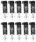 VGOL 10pcs Dissipateur Thermique Refroidisseur Ventilateur Goupille de Fixation en Plastique Compatible avec Intel Socket LGA 775 CPU Radiateur Refroidisseur Ventilateur Composants Informatiques