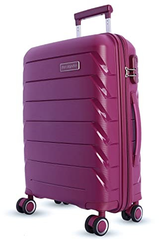 Don Algodon - Maletas de Viaje Cabina - 55x40x20 - Resistente - Trolley Equipaje para Avion con 4 Ruedas de 360º y candado