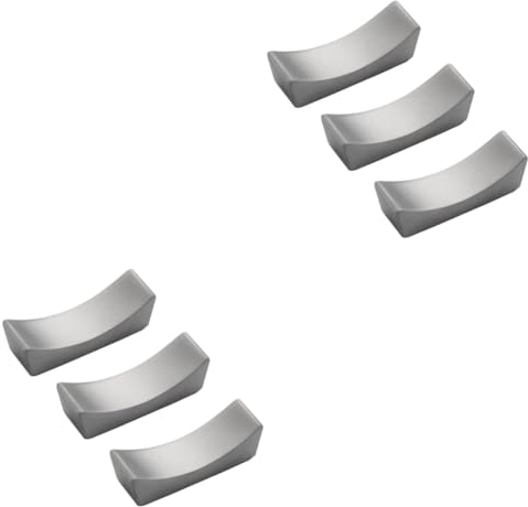 BESTonZON 6 Piezas Resto De Vajilla Práctico Soporte Para Palillos Puesto De Palillos Chinos Estante Para Palillos Soporte Para Cuchara y Tenedor Resto De Palillos Lingotes Acero Inoxidable