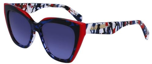 Liu Jo LJ784S 435 BLUE/RED 53/17/140 Damen Sonnenbrillen