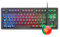 Mars Gaming MK023, Tastiera Gaming TKL, Tecnologia Ibrida H-Mech, Illuminazione FRGB Rainbow, Anti-ghosting, Compatibilità Universale, Nero, Lingua Portoghese