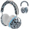 WC ShellZ XM5 - Carcasa Protectora Exterior para Auriculares y Cubiertas para Diadema para Sony WH1000XM5 Fabricada por Wicked Cushions | Fabricada con Silicona de Primera Calidad | Geo Grey