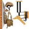ValuXpro Tactical Gear Stand - Plate Carrier and Motorcycle Helmet Wall Mount with Hooks | Hanger Rack for Football, Cycling, and Accessories