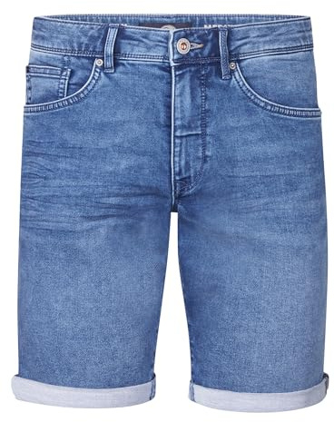 Petrol Industries Herren Denim-Shorts - Slim Fit - Jeans Short - Kurze Hose - Herrenbekleidung - Blau - L