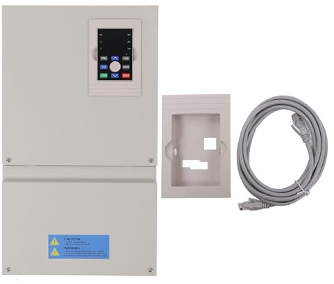 Onduleur à fréquence Variable 3 Phases AC380V 30KW 37KW VFD Affichage numérique Intelligent Bonne Dissipation Thermique Large Application pour Machine-Outil CNC Fraiseuse Alliage
