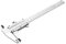 Calibro a corsoio, calibro da 150 mm, inox.