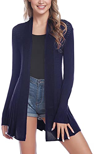 iClosam Cardigan Casual Donna Coprispalle Donna Elegante Cerimonia