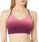 Champion Damen C9 Women's Seamless Dip Dye Cami Bra Sport-BH, Terrakotta Pink/Dark Berry Lila, Large