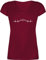 T-Shirt Damen V Ausschnitt - Skiurlaub Apres Ski - Berge Herzschlag I Geschenk Bergliebhaber I Bergliebe - XS - Bordeauxrot - skishirt skishirts valemtinstagsgeschenk Berg Shirts wandern