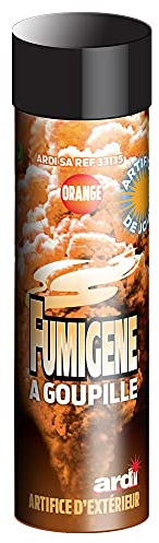 Fumigène à main Goupille 1 minute Orange