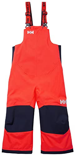 Helly Hansen Niños Unisex Babero K Rider 2 Ins, Coral Neón, 6