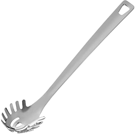 Lagostina Grancucina Mestolo Acciaio Inossidabile, Argento (Servispaghetti)
