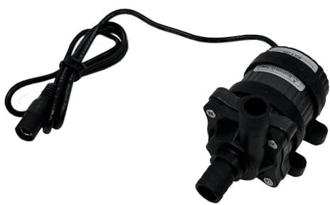 SHYSKY 24V DC Water Pump, Submersible, Magnetic Driven, More Powerful DC40A-2460 28W 6M, 620LPH for Fish Tank Fountain Circulating Cooling SYS, Low Noise, IP68 Waterproof