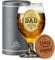 Kies® Cadeau pour papa - Verre à bière - Cadeau d'anniversaire pour papa - Calendrier de l'Avent - Pour homme - Verres à bière personnalisés - Tasse pour papa - Décoration en verre