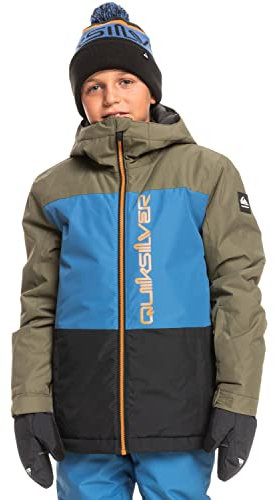Quiksilver Side Hit - Technical Snow Jacket for Boys - Funktionelle Schneejacke - Jungen - 10 - Braun.