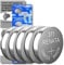SR920SW Watch Batteries 371-5 x Renata 371 Swiss Made Equivalent to SR920SW Replacement Cell Button Watch Battery Replacement Kit for Watches with Swift Gift UK Fitting Guide