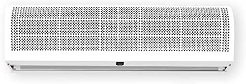 MSWIGS HSF Air Curtain Large Wind Curtain Machine Commercial Silent With Remote Control Two Wind Speeds air curtain over door (Size : 0.9m)