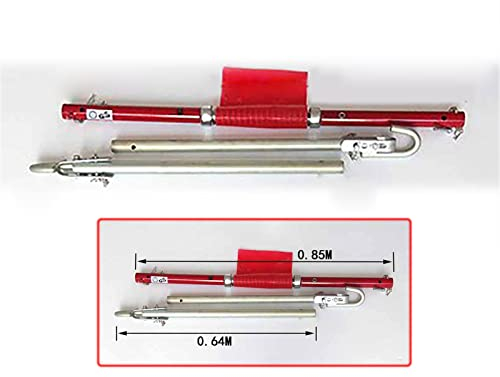 MBROS Abschleppstange, Auto-Abschleppstange, robuste Auto-Bergungs-Abschleppstange, 3 t, 5 t, 8 t, Abschleppwagen-Feder, Sicherheitspuffer, Anti-Heck-Kollisions-Notausfall